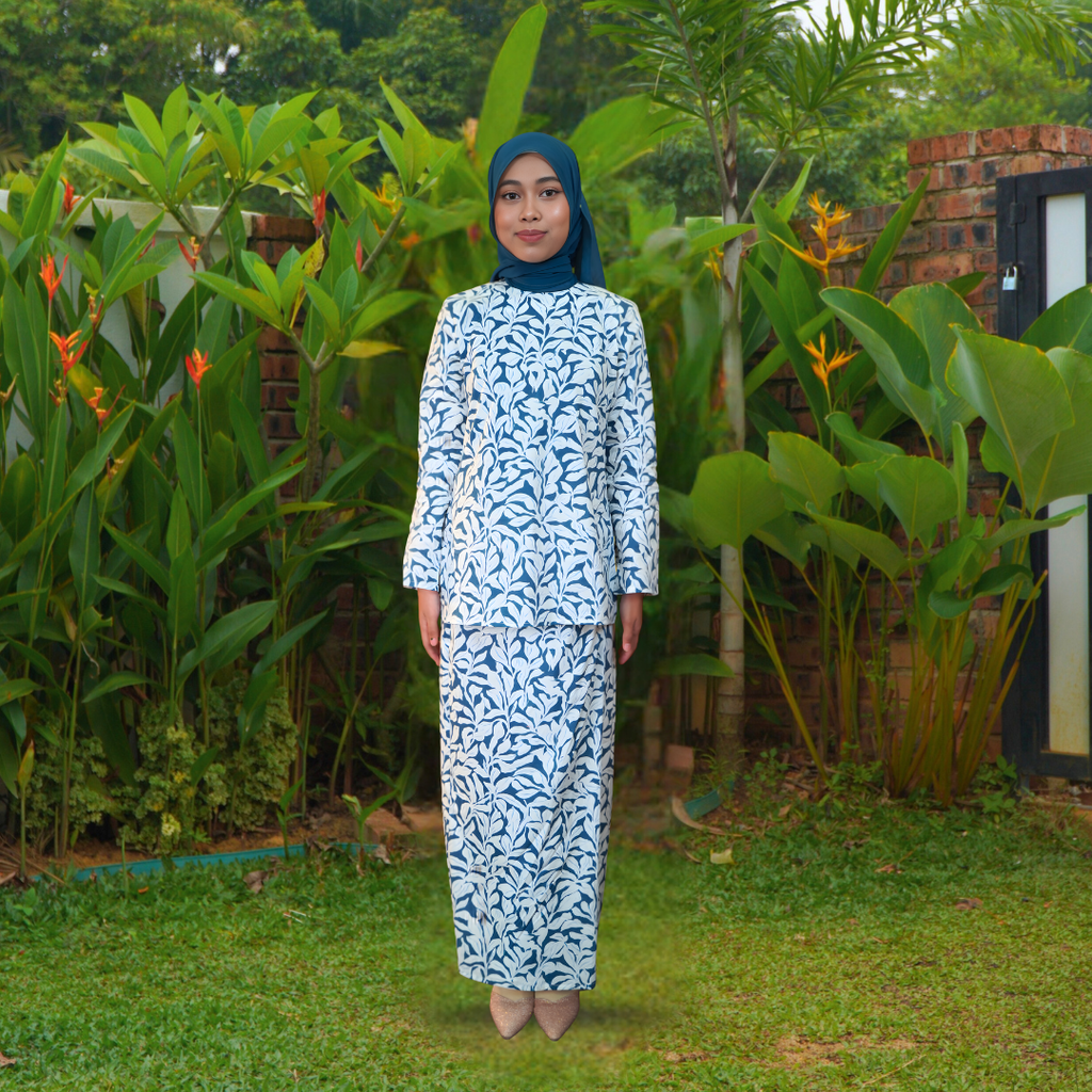 LATEST BAJU KURUNG MODEN MINI COTTON (10)