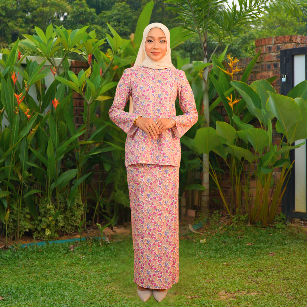 Copy of SLIDE KURUNG MODEN MINI GREEN PALM