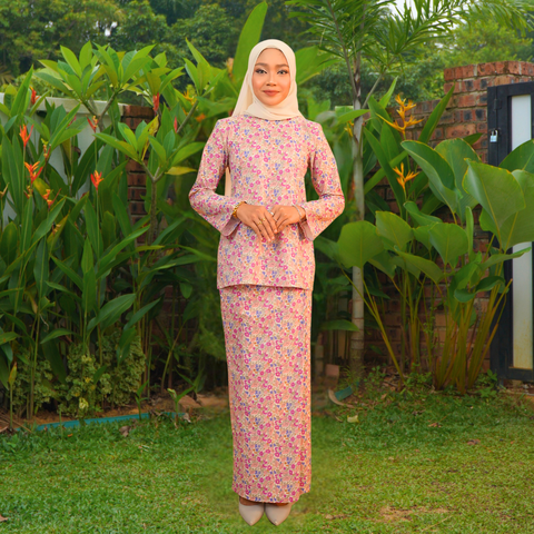 Copy of SLIDE KURUNG MODEN MINI GREEN PALM