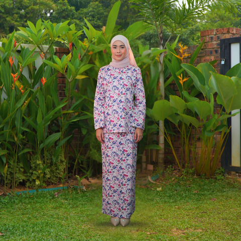 LATEST BAJU KURUNG MODEN MINI COTTON (17)