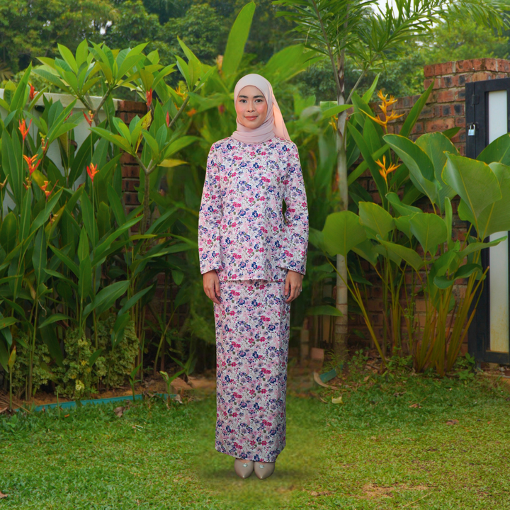 LATEST BAJU KURUNG MODEN MINI COTTON (17)