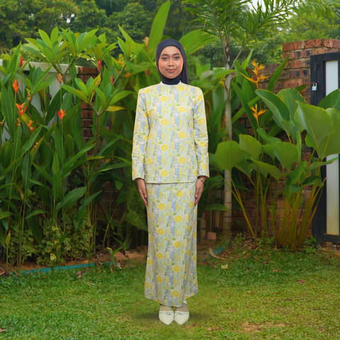 LATEST BAJU KURUNG MODEN MINI COTTON (22)