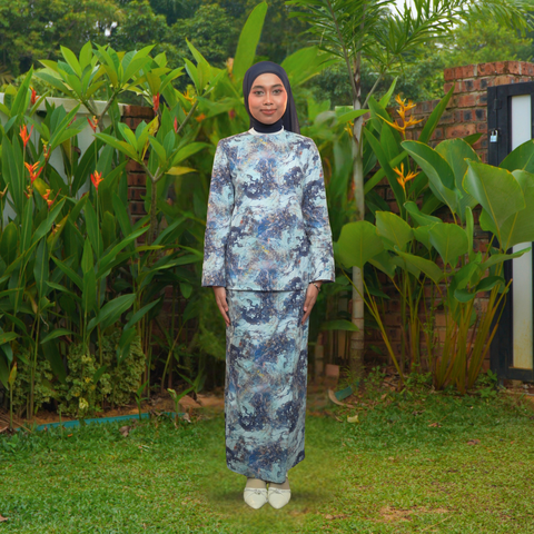 LATEST BAJU KURUNG MODEN MINI COTTON (23)