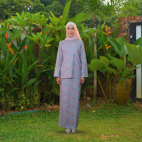 LATEST BAJU KURUNG MODEN MINI COTTON (5)