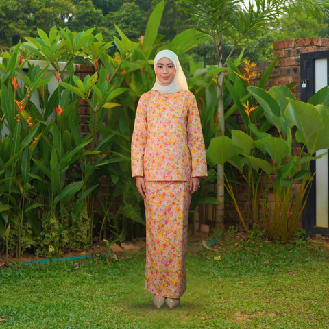 LATEST BAJU KURUNG MODEN MINI COTTON (8)