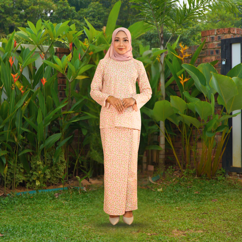 LATEST BAJU KURUNG MODEN MINI COTTON (9)