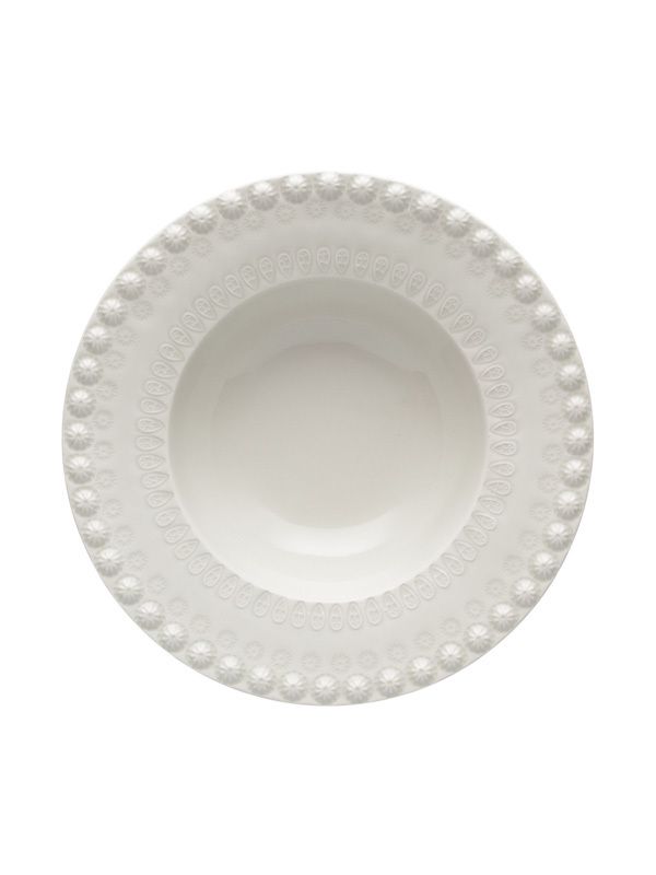 Fantasy Soup Plate Sandy Grey