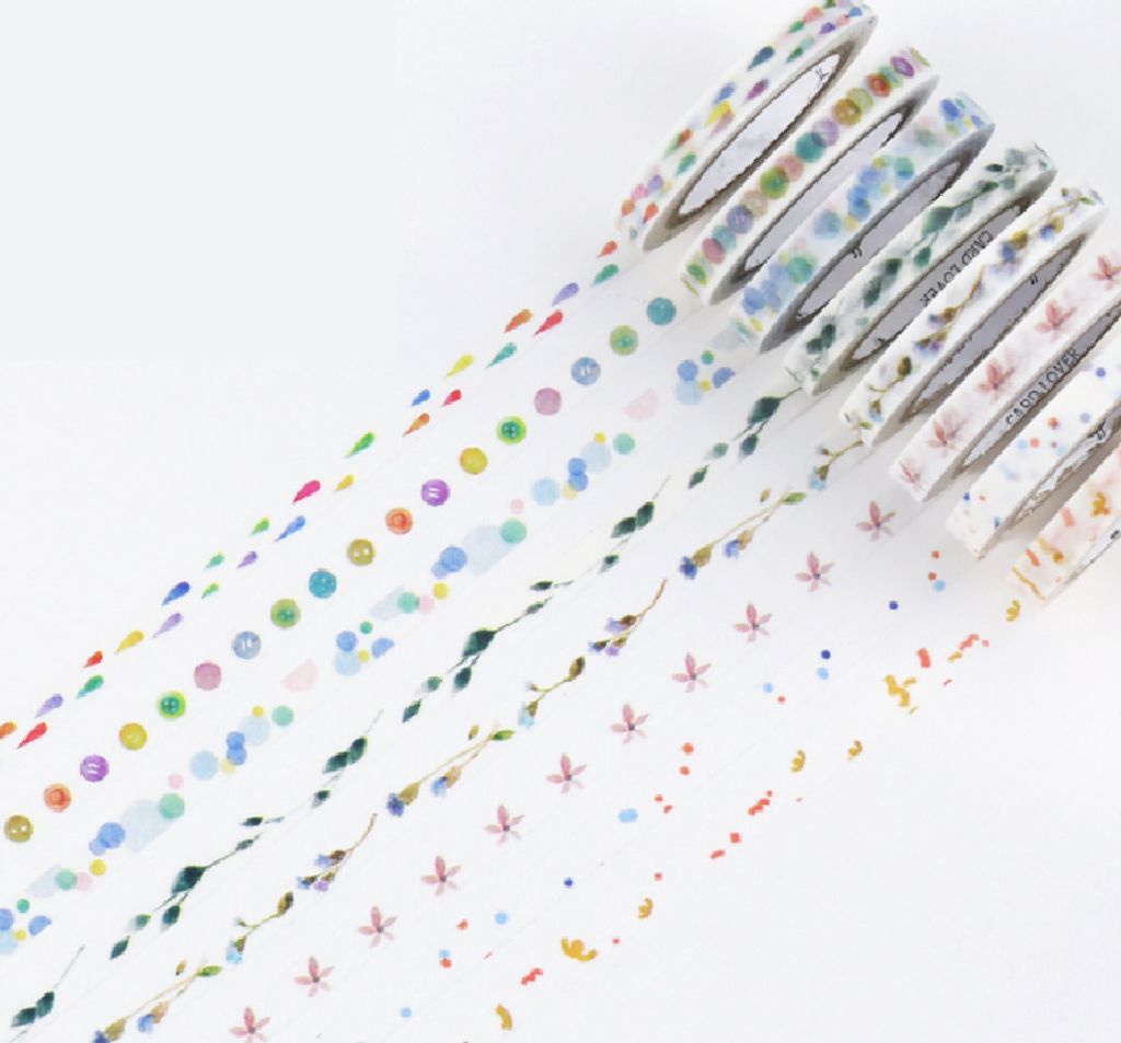 Slim Divider Line Decoration Washi Tape — A Lot Mall