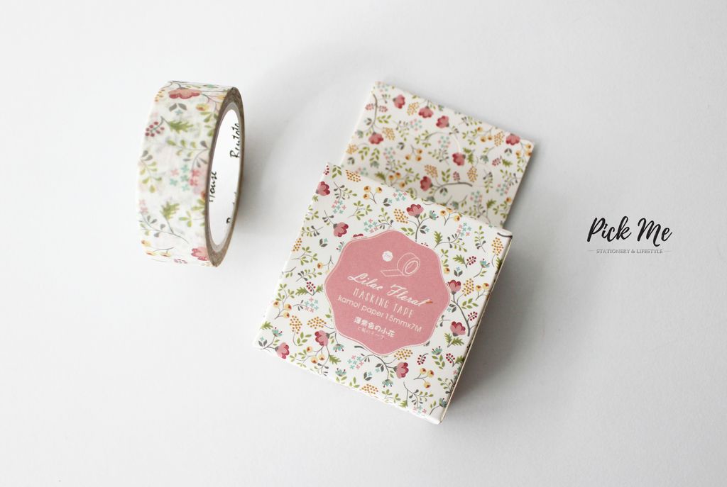 PEACH FLORAL WASHI TAPE – Live Love Posh