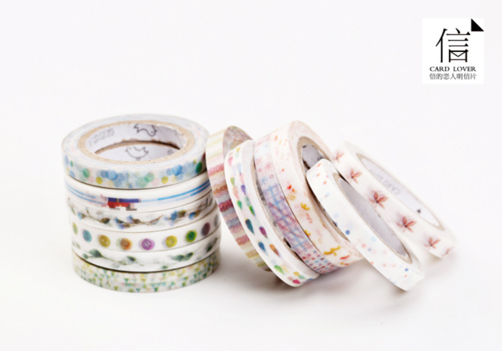 Slim Divider Line Decoration Washi Tape — A Lot Mall