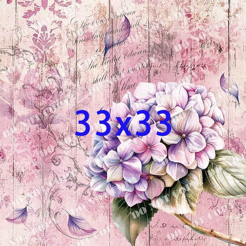 Flowers0125-3 (繡球花)浮