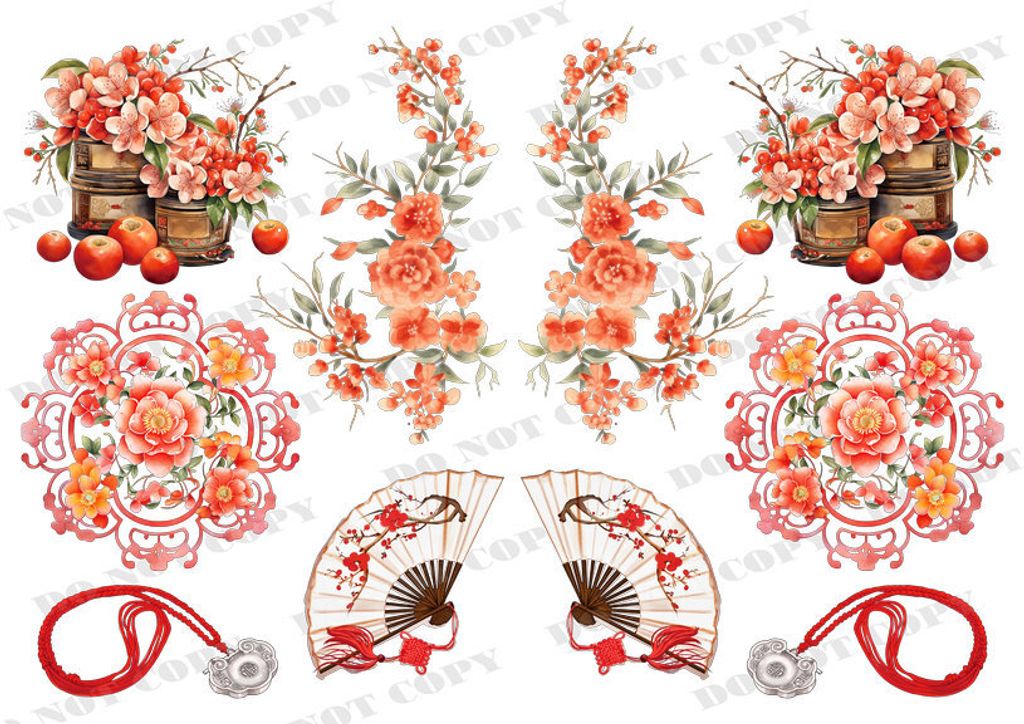 TF-新年0001B-2 (扇子較小)浮