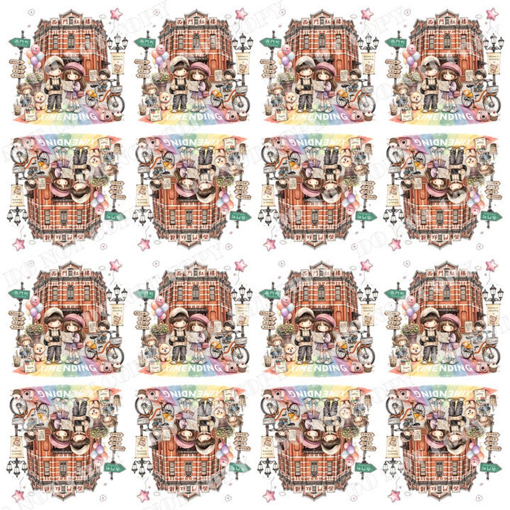 TW 台灣0001-4 (西門町-紅樓)浮