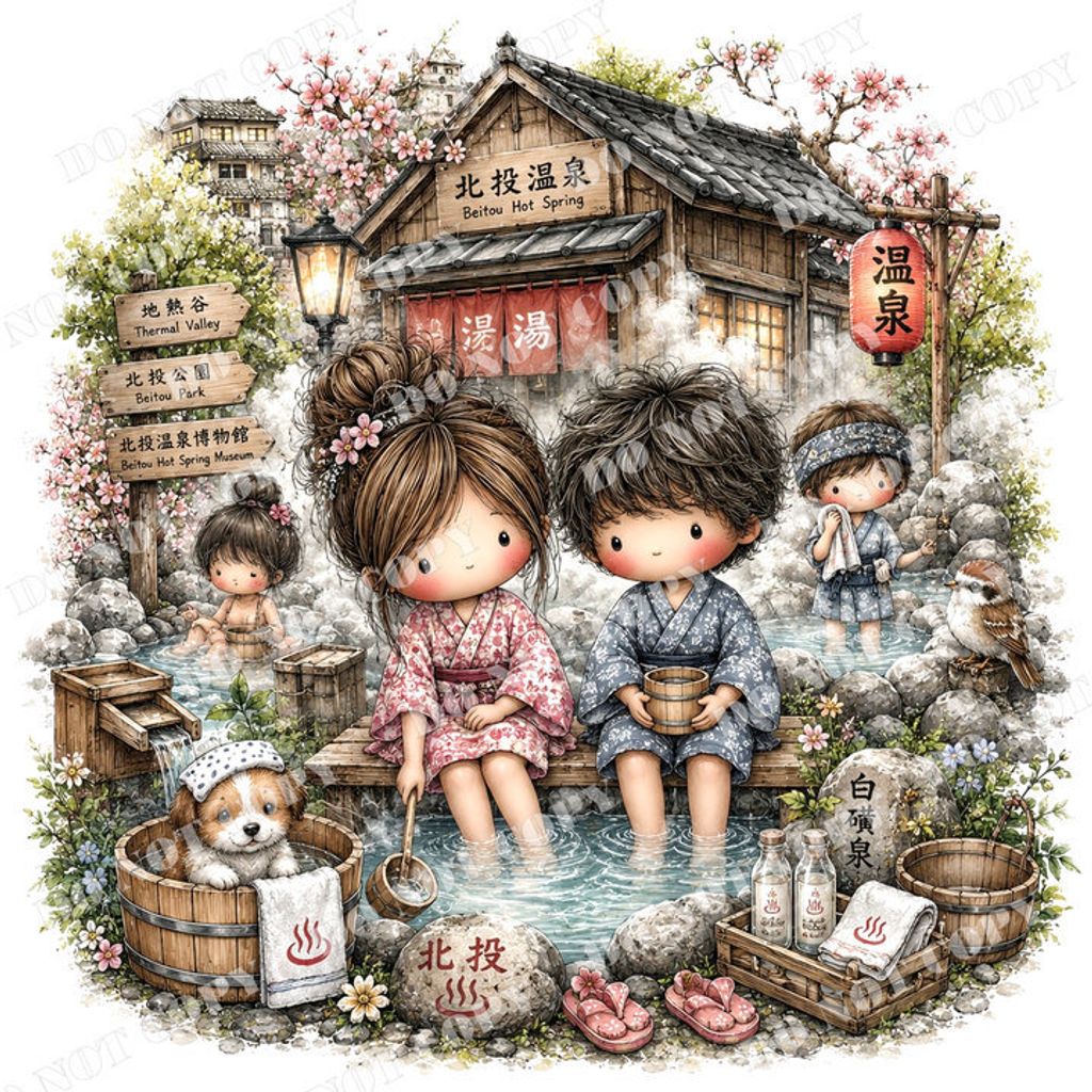 TW 台灣0006-1 (北投溫泉)浮
