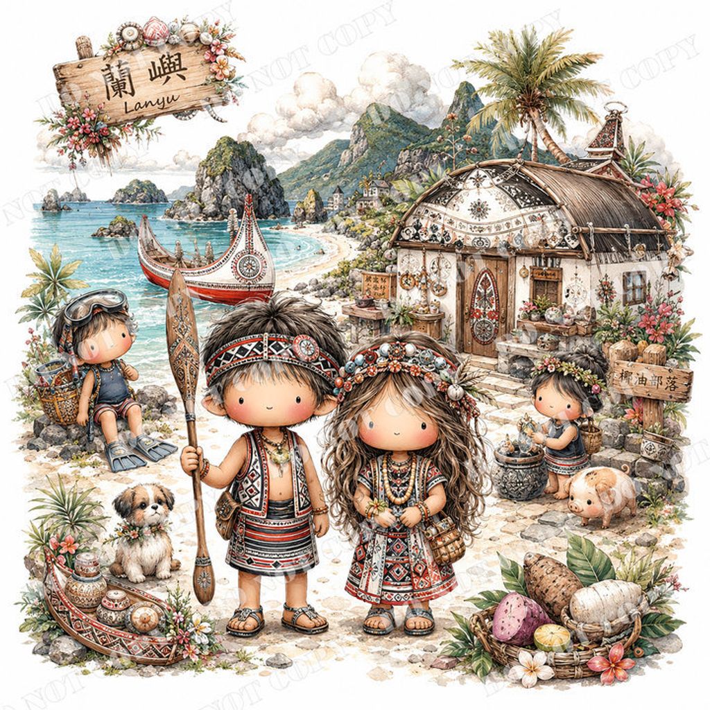 TW 台灣0010-1 (蘭嶼)浮