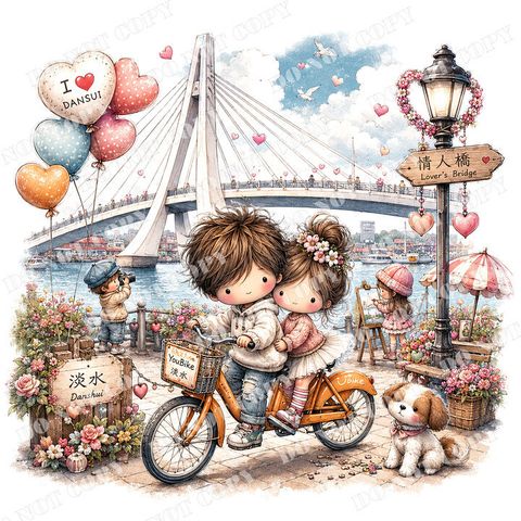 TW 台灣0018-1 (淡水情人橋)浮