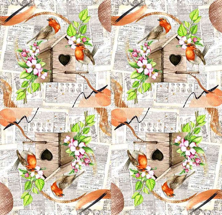 Bird Pattern0042-2A
