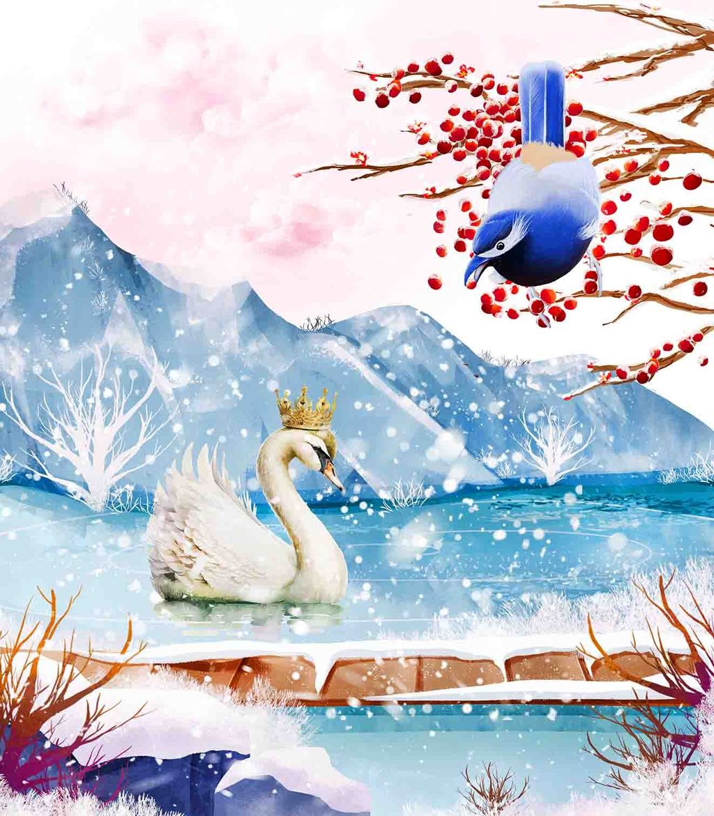 花鳥0002 (35X40cm)