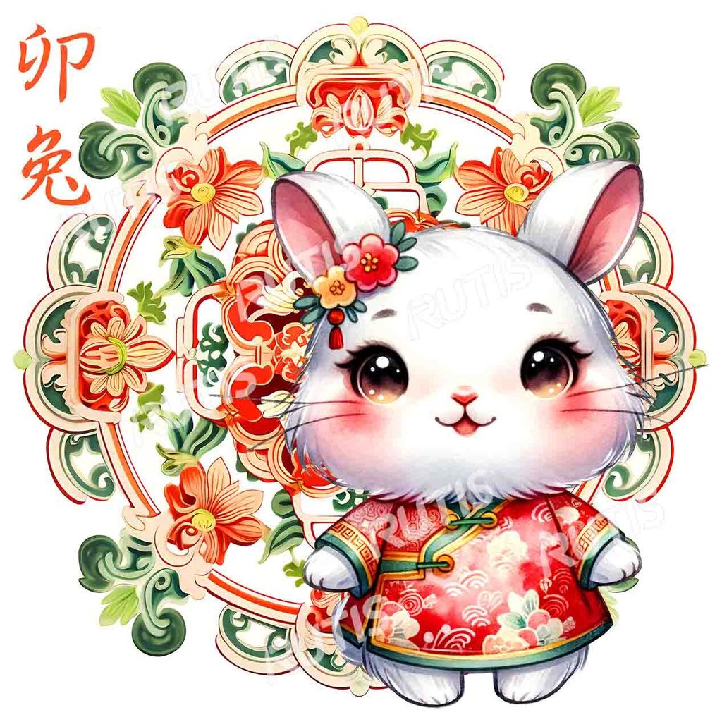 12生肖0004 (兔)-1