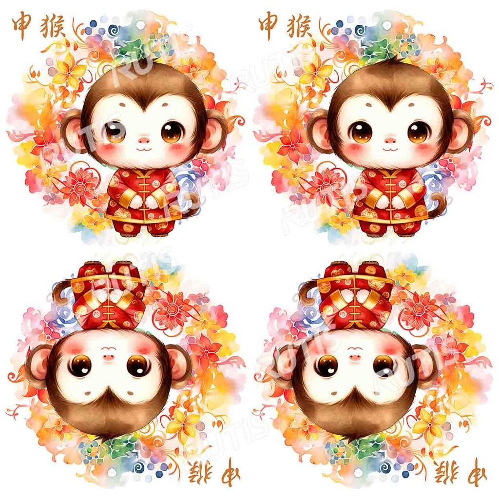 12生肖0009 (猴)-2