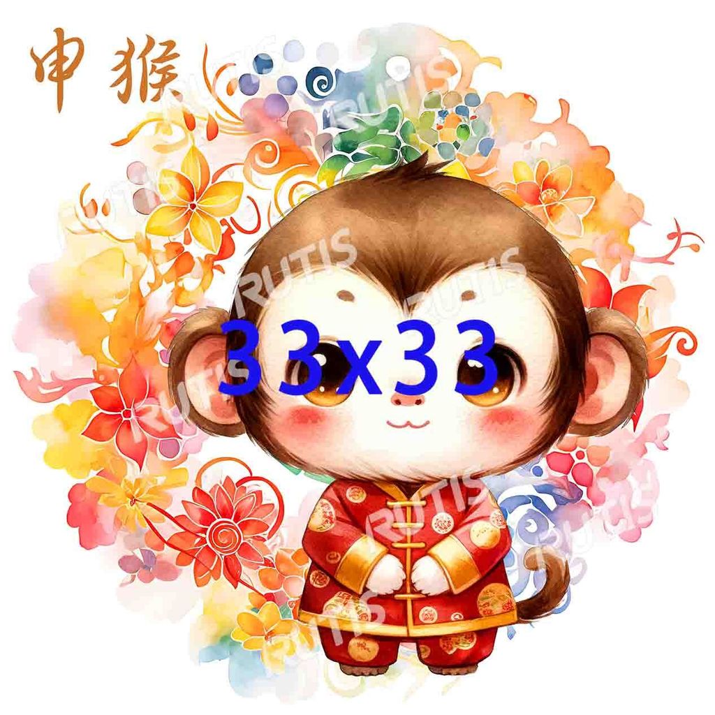 12生肖0009 (猴)-3