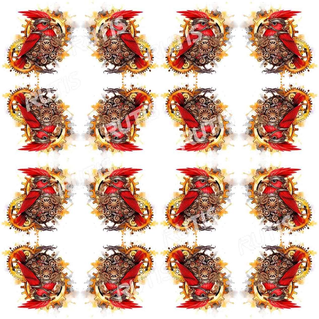 Bird Pattern0062-4 (16小格)