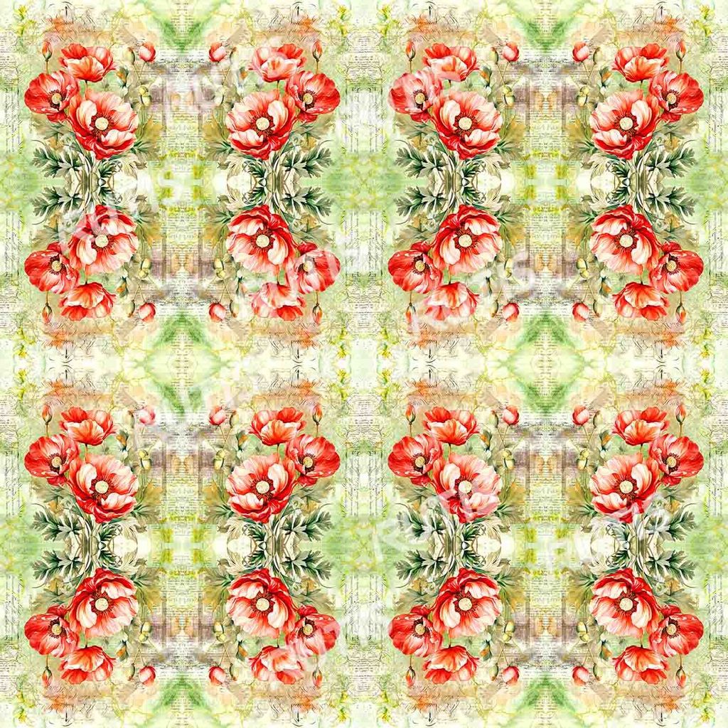 Flowers0108-4 (16小格) 罌粟