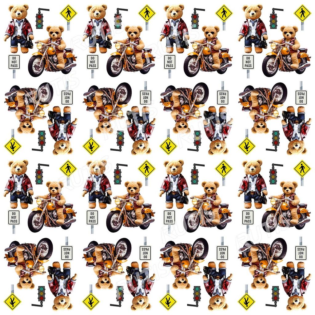 Cute Animal 0258-4 (16小格)