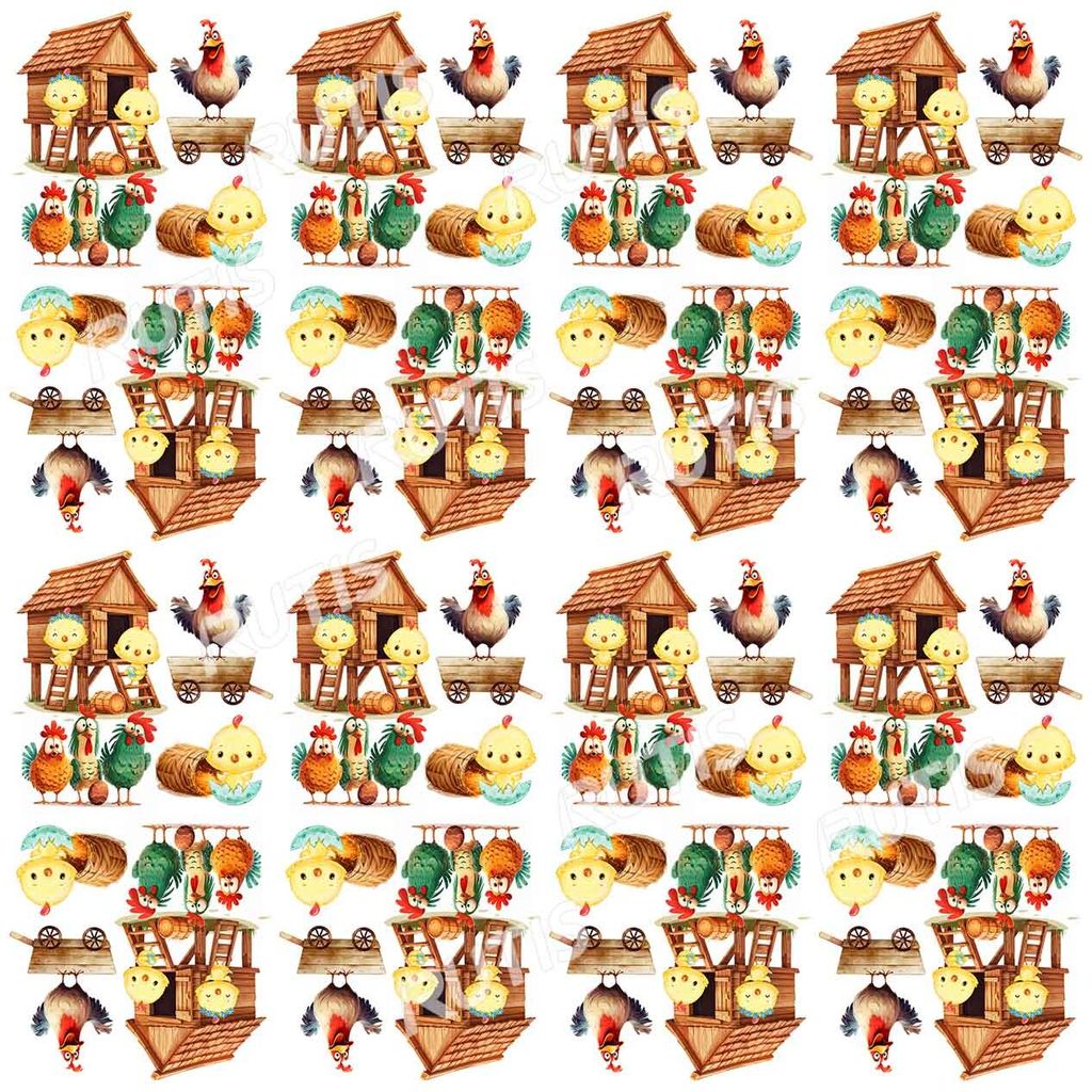 Cute Animal 0250-4 (16小格)