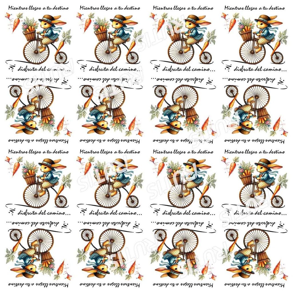 Cute Animal 0287-4 (16小格)