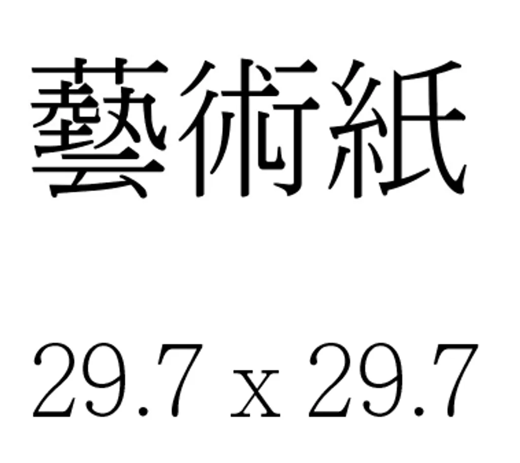 藝術紙 29.7