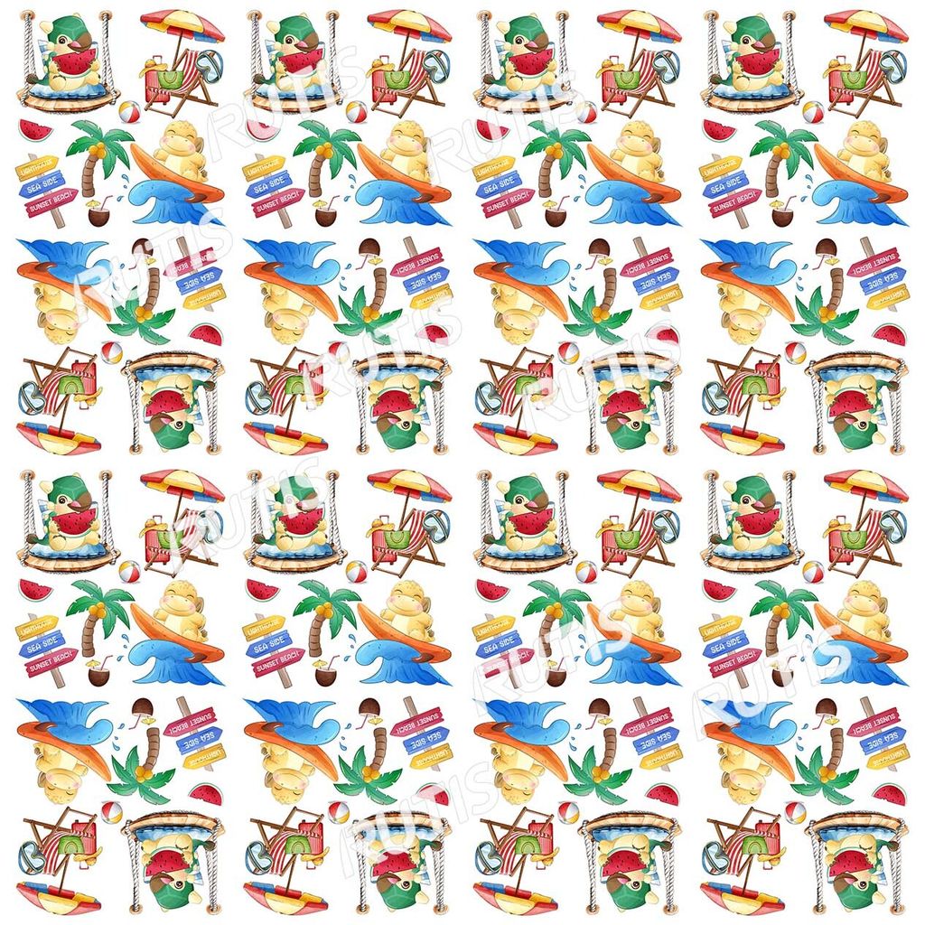 Cute Animal 0292-4 (16小格)