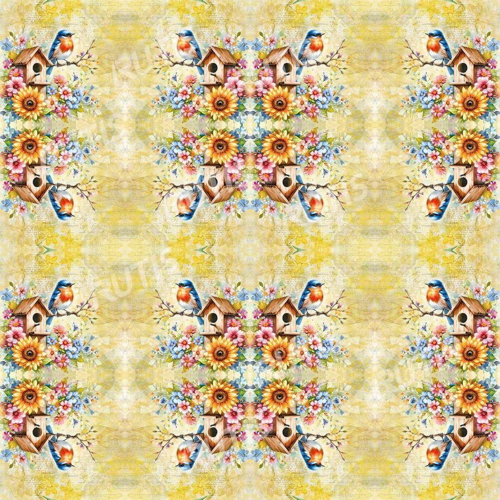 Bird Pattern0070-4 (16小格)