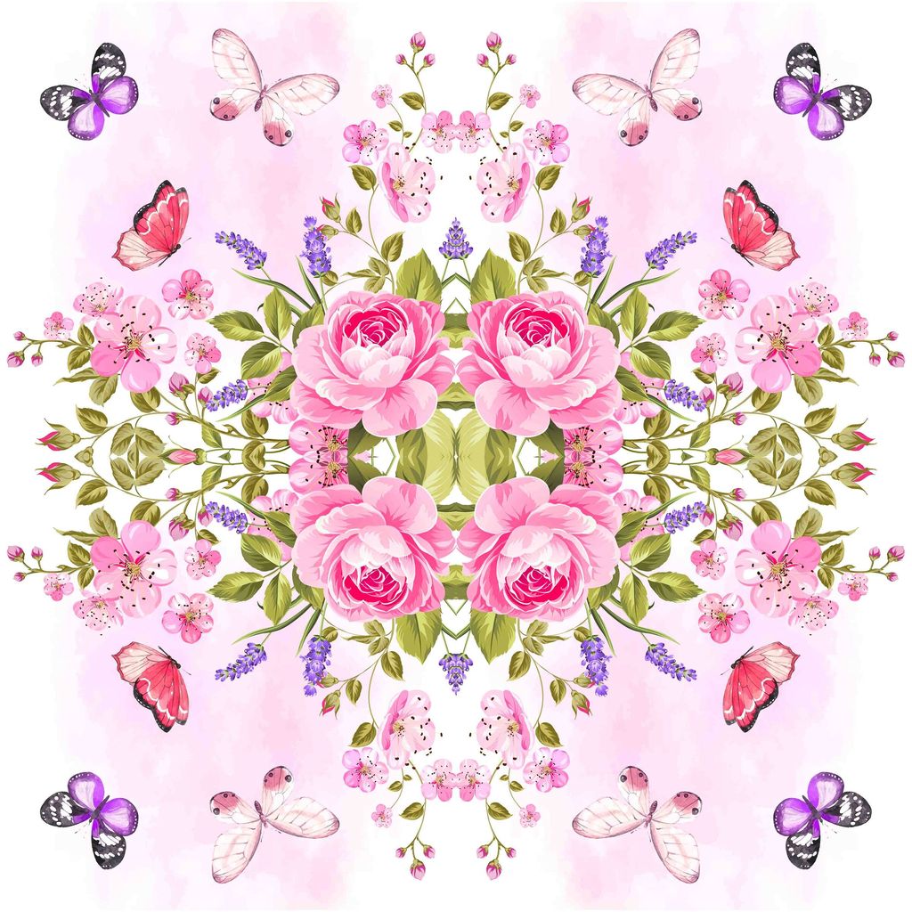 Butterflies Pattern0023-4 (A款)