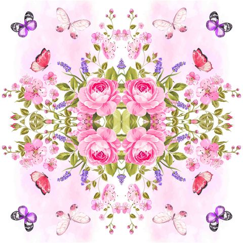 Butterflies Pattern0023-4 (A款)