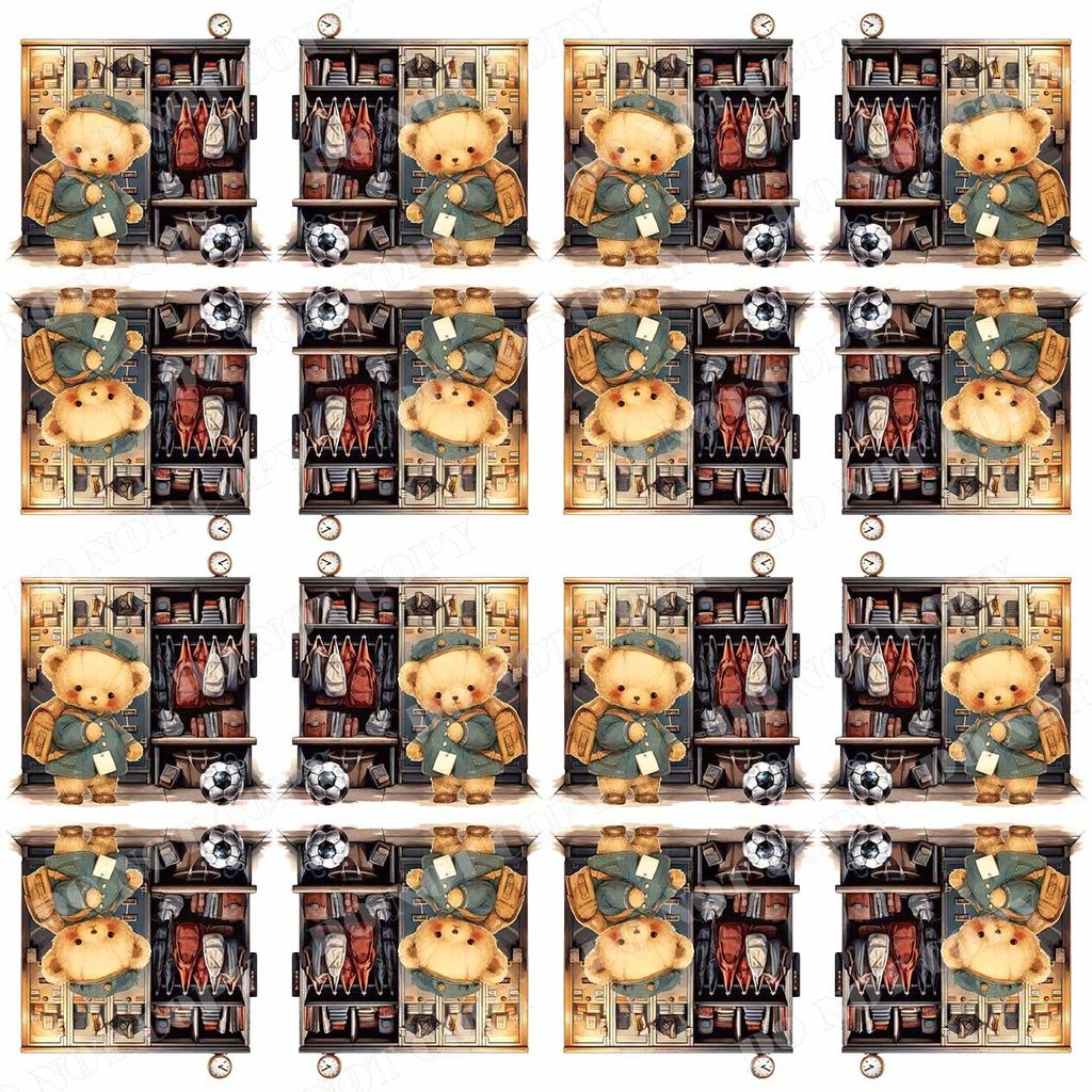 Cute Animal 0318-4 (16小格)