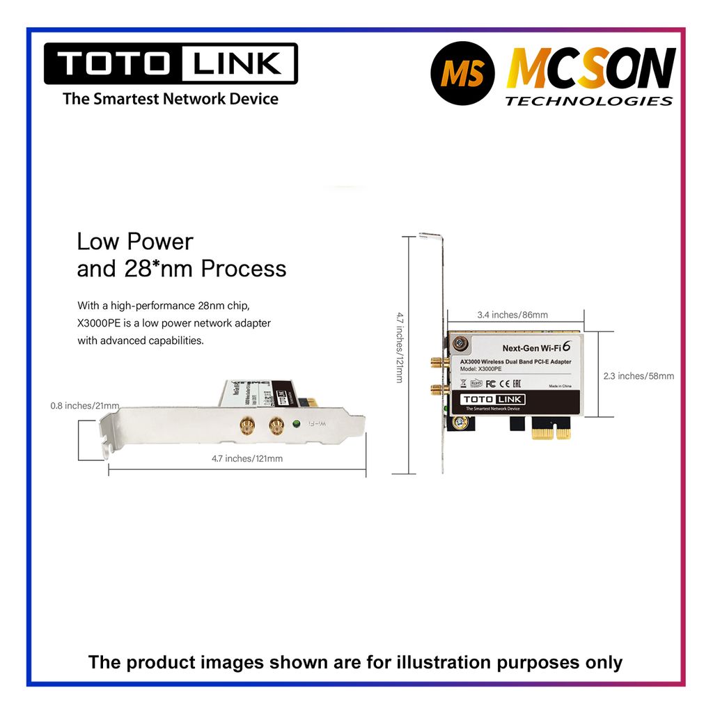 Totolink X3000PE Wifi Card 2 (6)