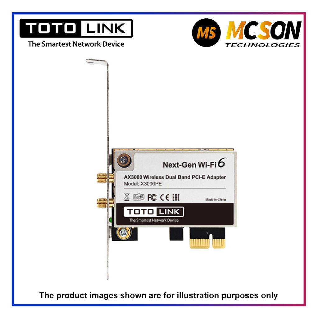 Totolink X3000PE Wifi Card 2