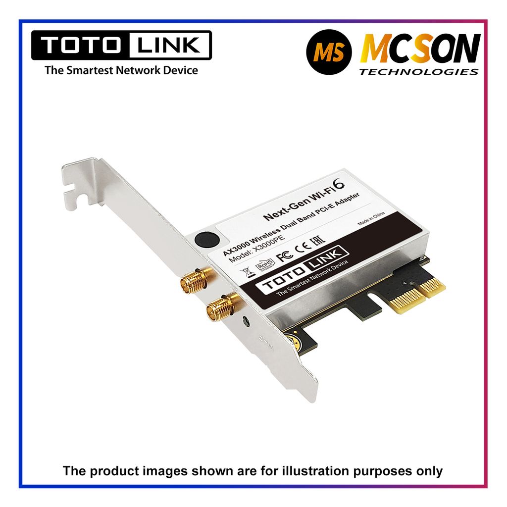 Totolink X3000PE Wifi Card 2 (3)