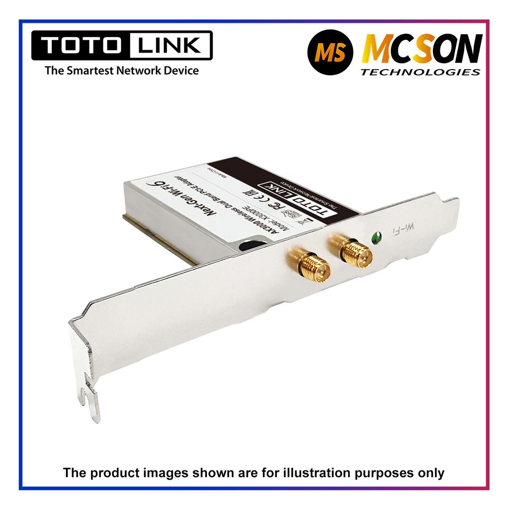 Totolink X3000PE Wifi Card 2 (5)