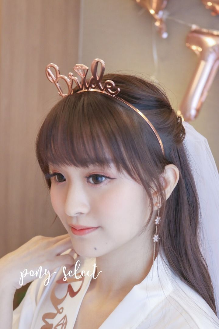 Bridetobe髮箍展示