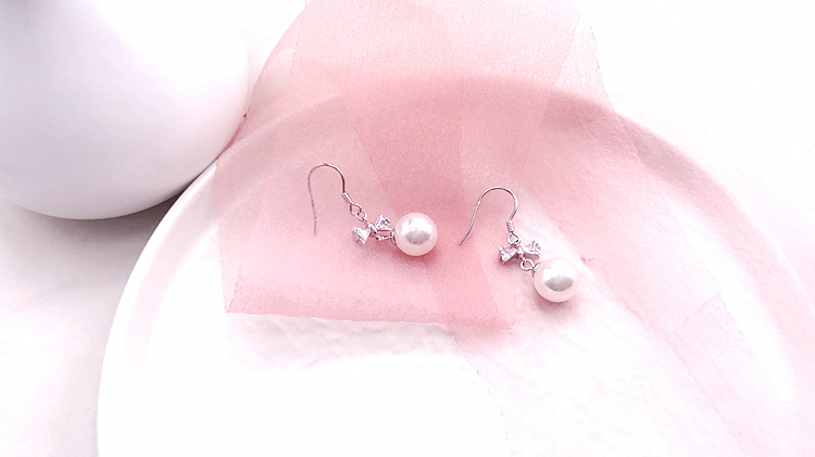 EH802023-10MM蝴蝶结耳环