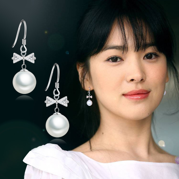 EH802023-10MM蝴蝶结耳环