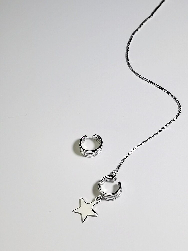 EH601752五角星耳骨夹 耳线