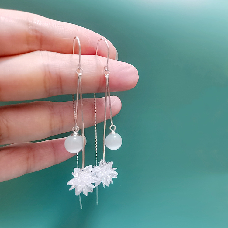 EH803552M魔方 冰花猫眼防丢耳线