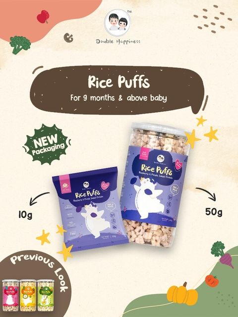 Double Happiness New Packaging (Rice Puff) IG