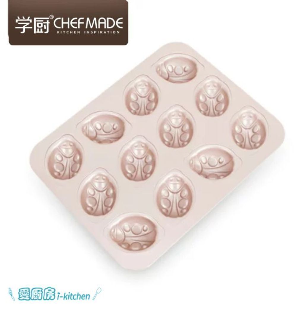 WK9809-12連瓢蟲模具 (1)