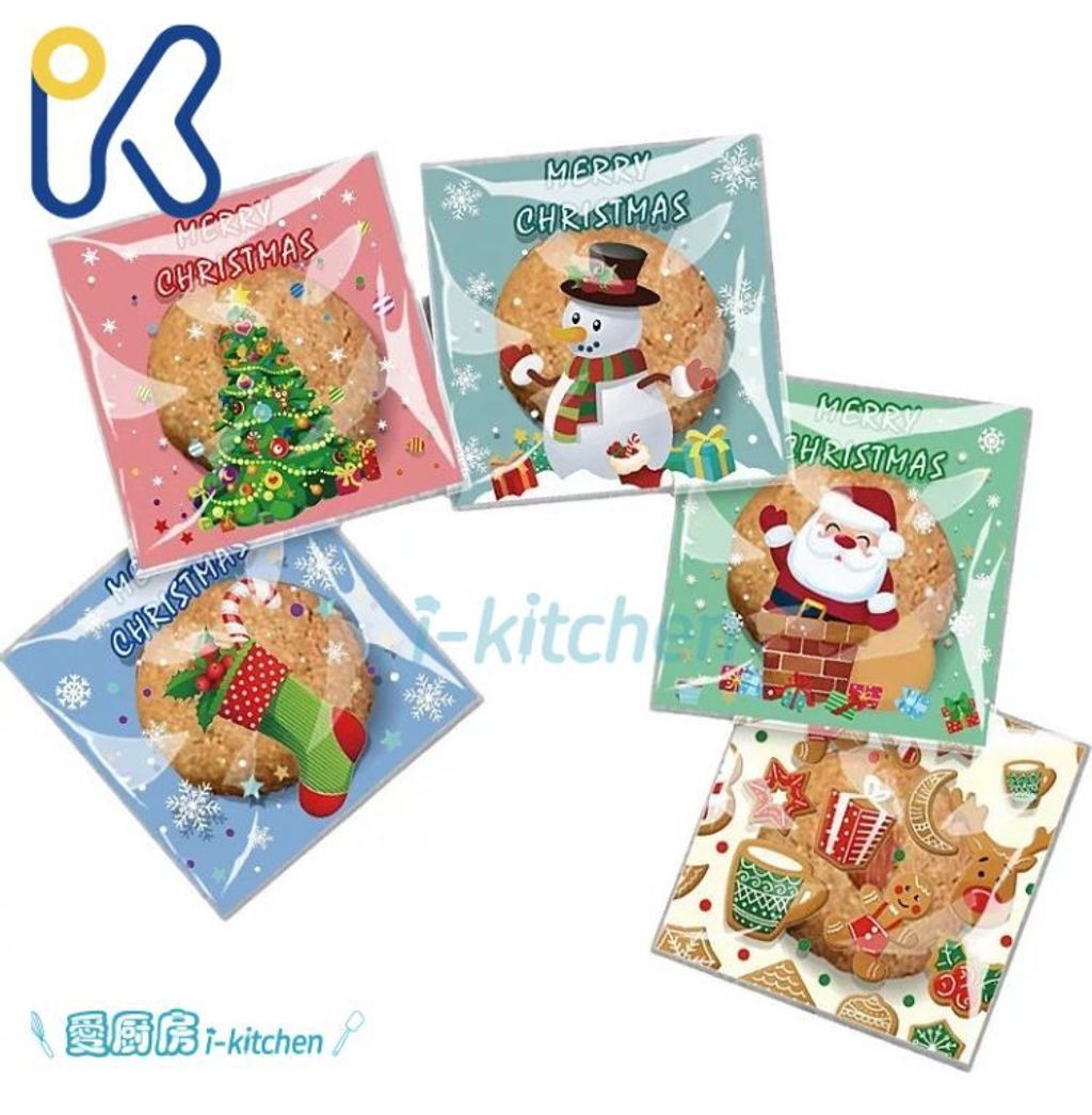 聖誕OPP自黏袋1010