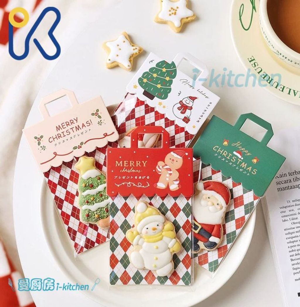 聖誕餅乾卡頭包裝袋 (2)
