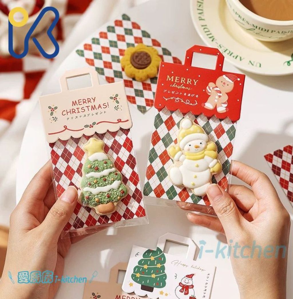 聖誕餅乾卡頭包裝袋 (1)